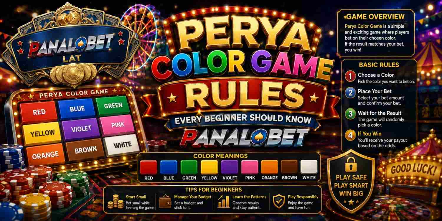 Perya Color Game Rules Every Beginner Should Know Panalobet