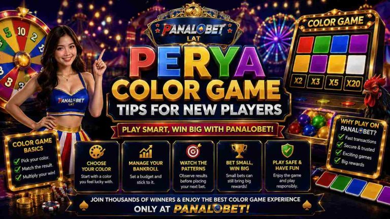 Perya Color Game Tips for New Players Panalobet