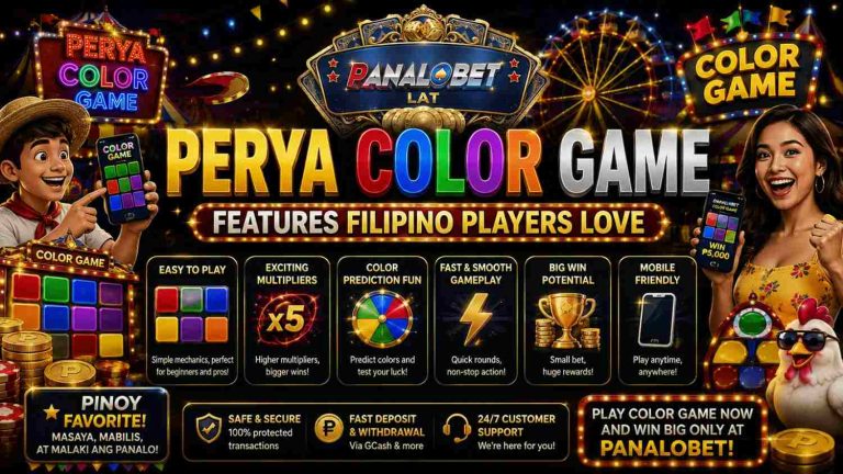 Perya Color Game Features Filipino Players Love Panalobet