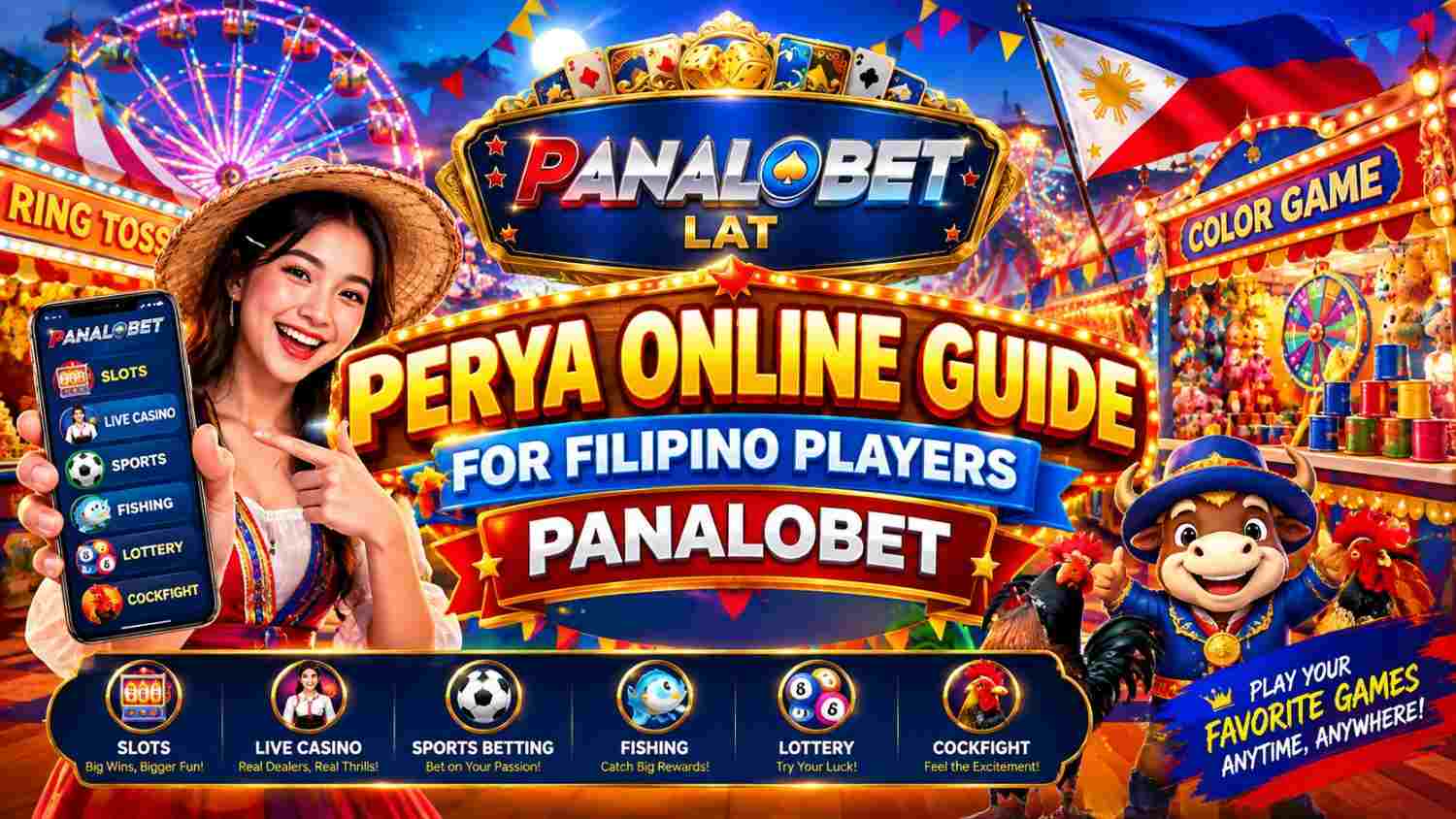 Perya Online Guide for Filipino Players Panalobet
