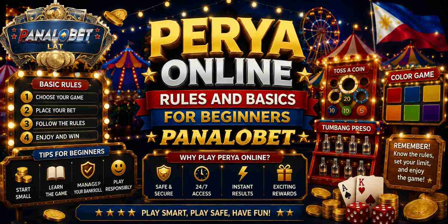 Perya Online Rules and Basics for Beginners Panalobet